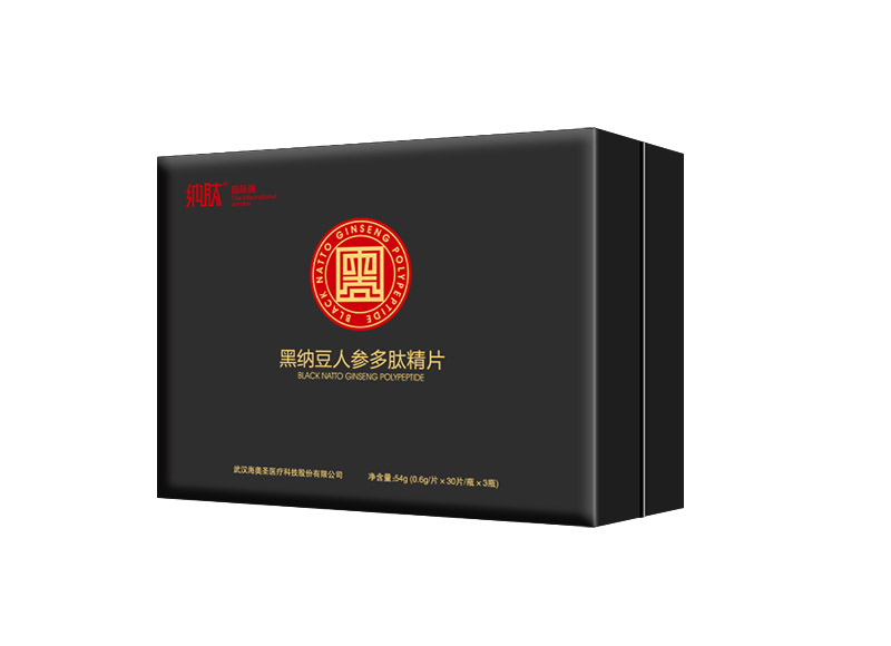 黑納豆人參多肽精片